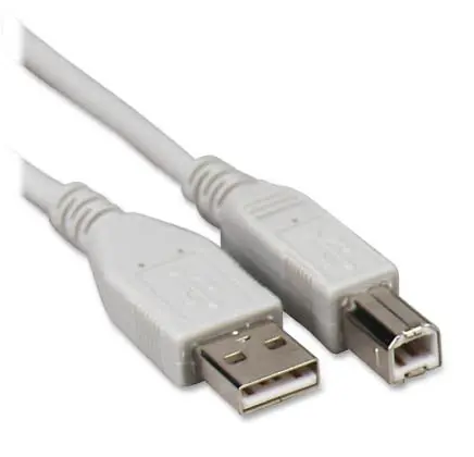Usb2.0-Ab10-Gry - Usb Cable A-B Male/Male 10Ft Gry 1