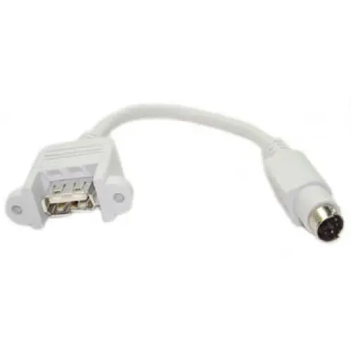 Adn-3620 - Usb Cable A Fem-Ps2 Male 6In White 1