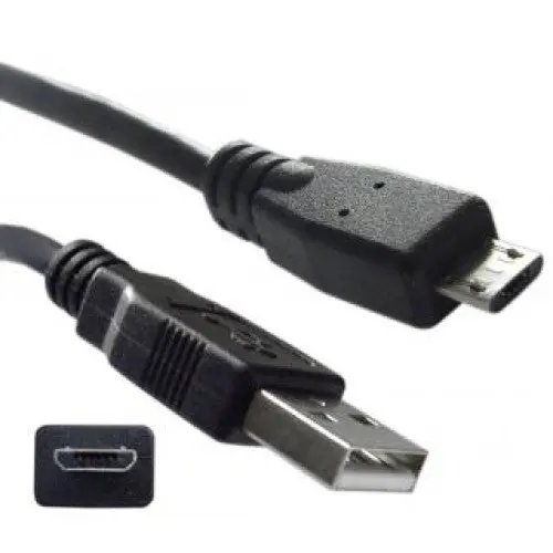 00940 - Usb Cable A Male To Micro B Male 3Ft Black 1