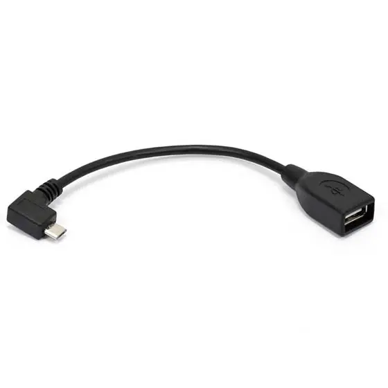 9724 - Usb Adapter 2.0 A Female To Otg Micro Usb Ra 6Inch 1