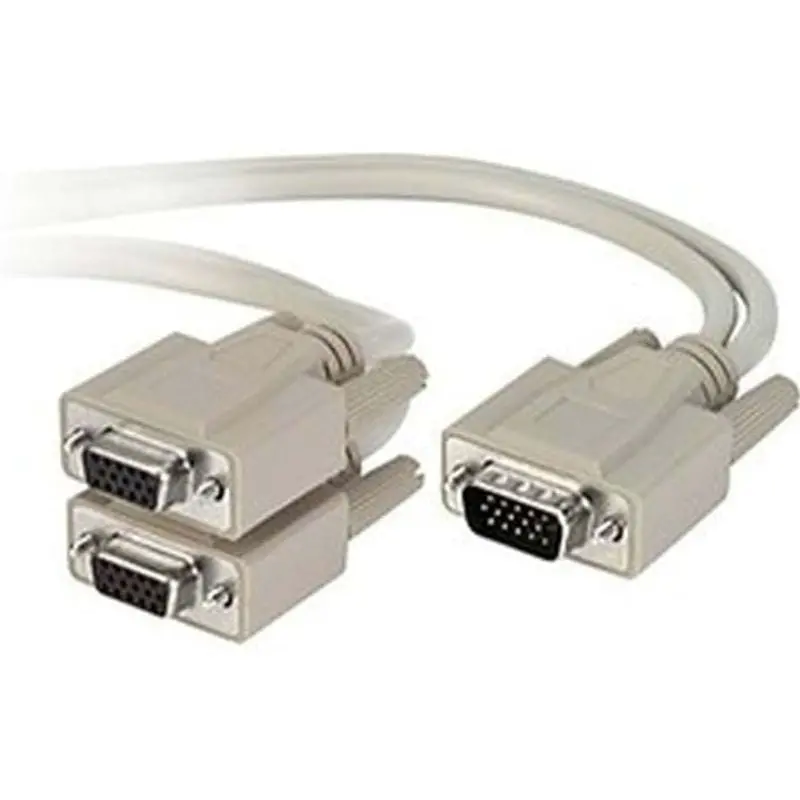 F3g006-01 - Vga Ext Cable Dbhd15m/Hd15fx2 Beige 1Ft 1