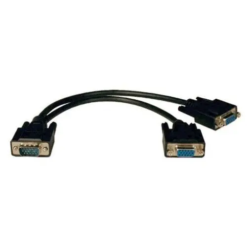 Vgamff-8 - Vga Ext Cable Dbhd15m/Hd15fx2 8In Splitter Cable 1