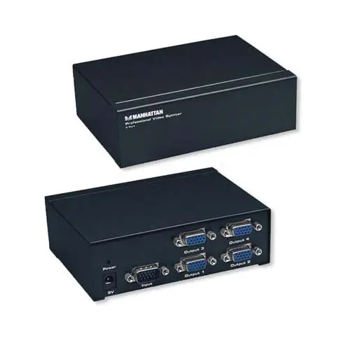 207348 - Vga Splitter 4Port 1920 X 1680 Resolution 1