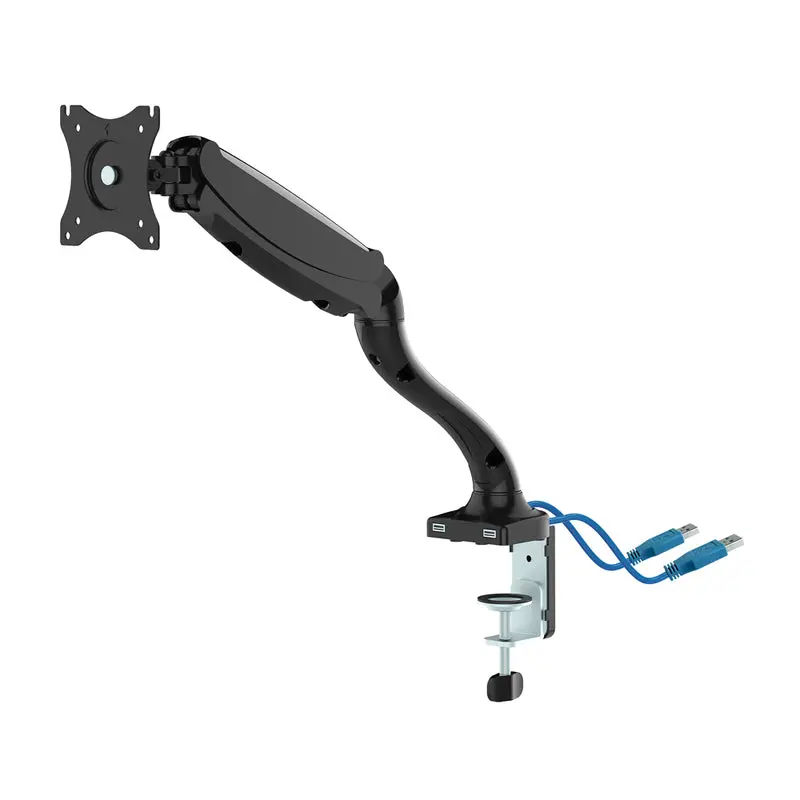 Mm1101g - Monitor Deskmount 13-27In Single With Dual Usb Ports Upto 13Lbs 1