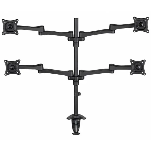 Mrc1404-A - Monitor Deskmount 13-27In Quad 5Kg Load/Screen Tilt/Swivel 1