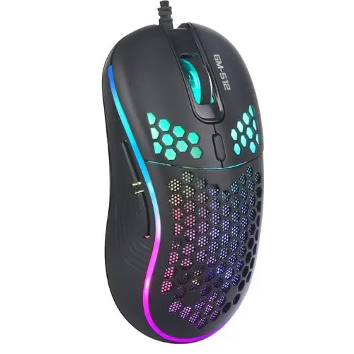 Gm-512 - Mouse Gaming Optical 7 Buttons Rgb Usb 2.0 1