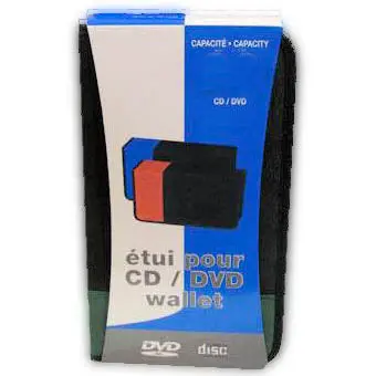 Cd-24 - Cd/Dvd Carrying Case Holds 24Cds 1