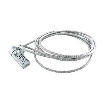 Ac-Fk-Nblock - Notebook Numerical Cable Lock Silver 1