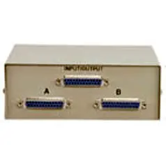 Mds-1A - Data Sw Box Db25f 2Way Rotary 1
