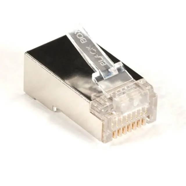 Fmtp5es-50Pak - Modular Plug 8P8c Sol Sh Cat5e Rnd (50 Pcs/Pkg) 1
