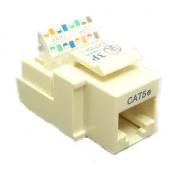 Keystone2iv - Keystone Jack Cat5e Ivo Toolless 1