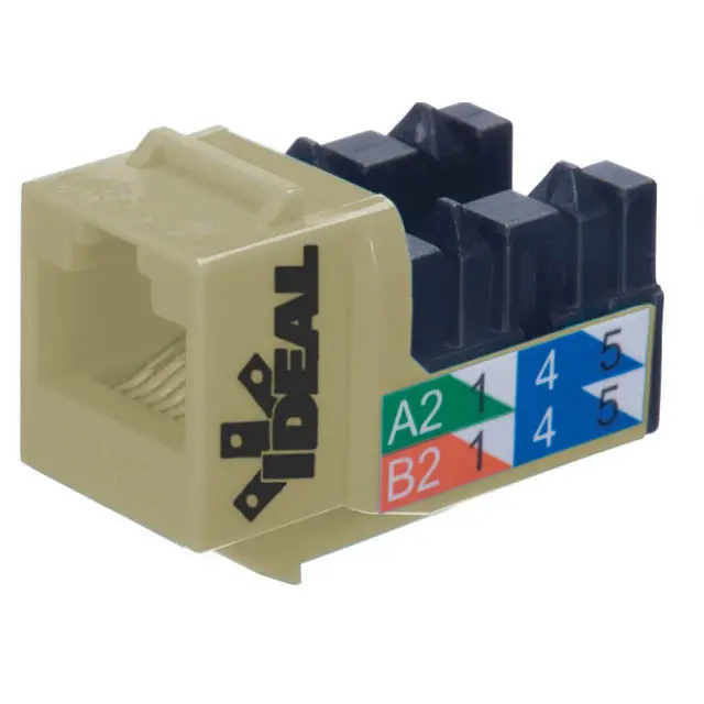 89-760Iv - Keystone Jack Cat6 Ivory 110 1