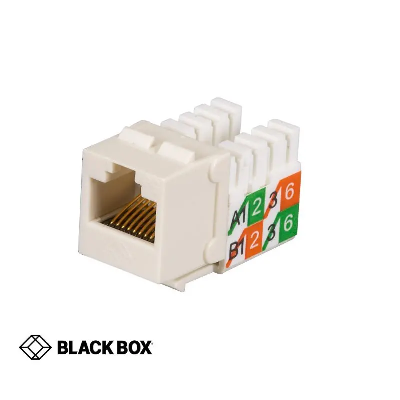 Fmt925-R2 - Keystone Jack Cat5e Wht 110  (25 Pcs/Pkg) 1