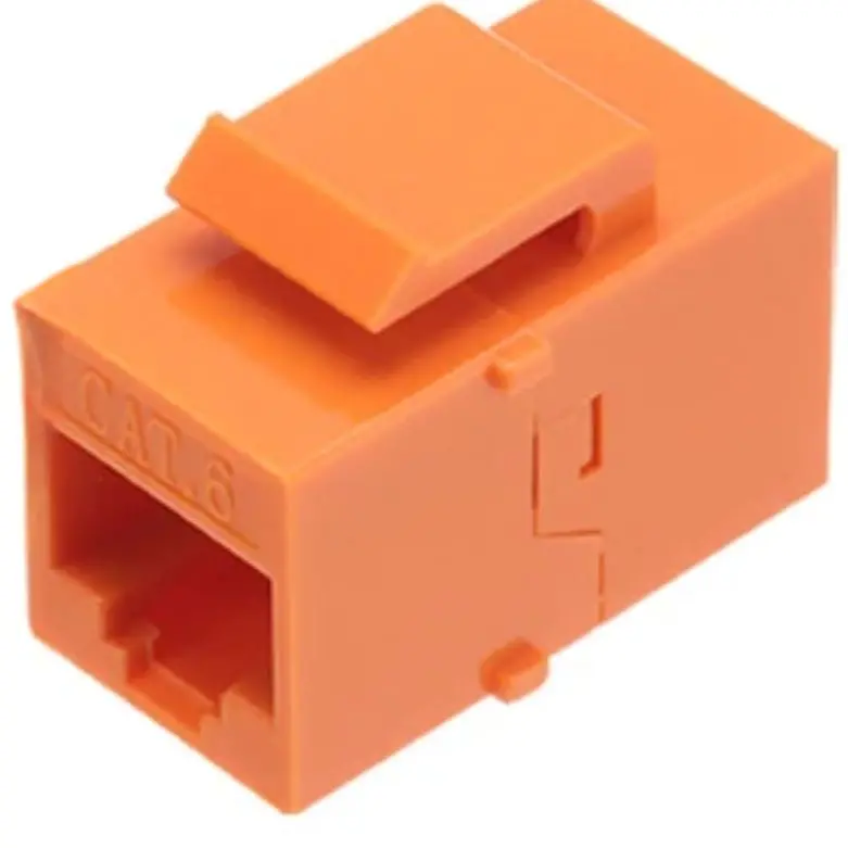 Agd-203A - Keystone Coupler Cat6 Org Jk-Jk 1