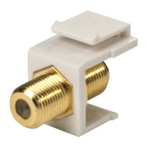278-2039 - Keystone Coupler F Gold Jk-Jk (10 Pcs/Pkg) 1