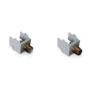2780473 - Keystone Jack Rca Red/Wht Sol 1