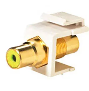 Pid:6567 - Keystone Coupler Rca Yel Jk-Jk 1