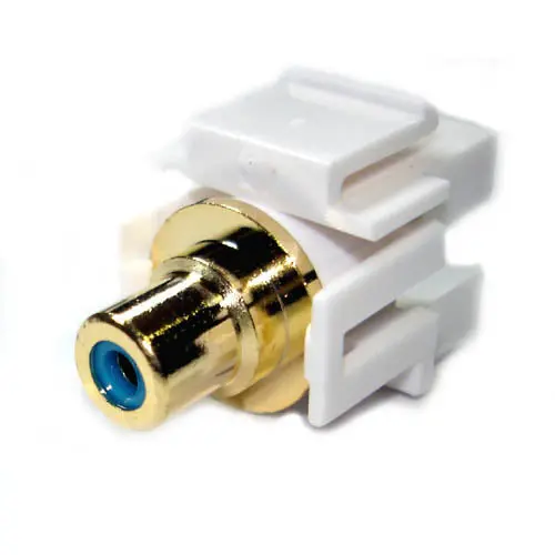 Pid:6563 - Keystone Coupler Rca Blu Jk-Jk 1