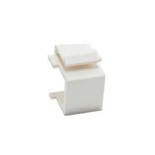 Cat-420 - Keystone Blank Wht Insert  (2 Pcs/Pkg) 1