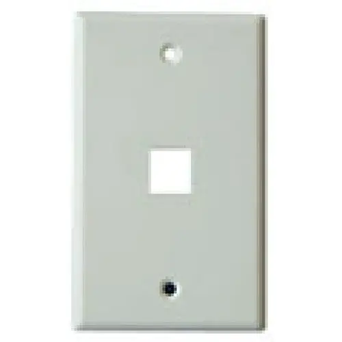 Cat-503-1 - Wall Plate 1Port White 1