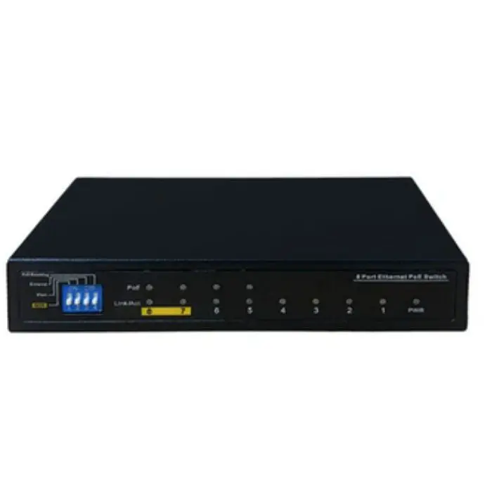 S7008-8P-120 - Poe Switch 8Port Gigabit 120W Max 16Gbps 4K Surger Protection 1