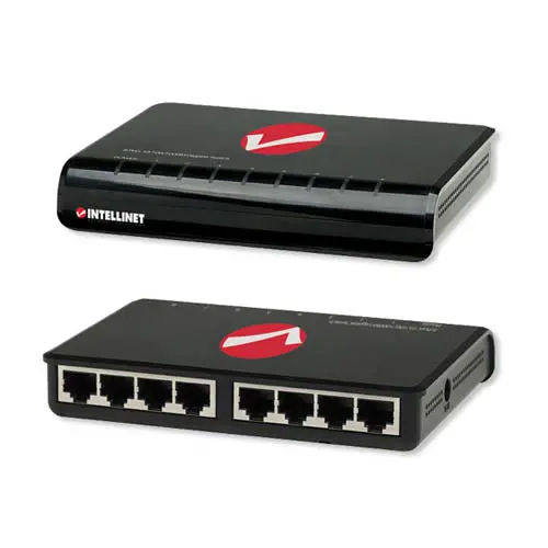 524124 - Ethernet Switch 8Port Gigabit 10/100/1000 1