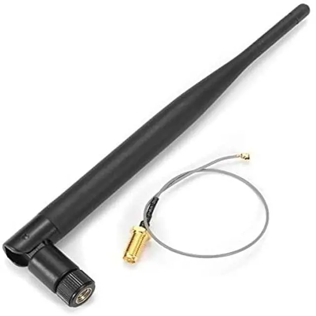 Agz-0604A - Wifi Antenna Wireless 6Dbi 5Ghz 2.4Ghz Dual Band Rp-Sma To Ipex 1