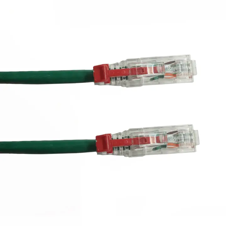 Lutp-4P6-10Grn - Patch Cord Cat6 Green 10Ft Lockable Cable 1