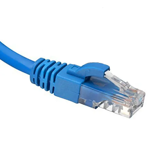 Pc-002Bl - Patch Cord Cat5e Blue 2Ft Snagless Boot (10 Pcs/Pkg) 1