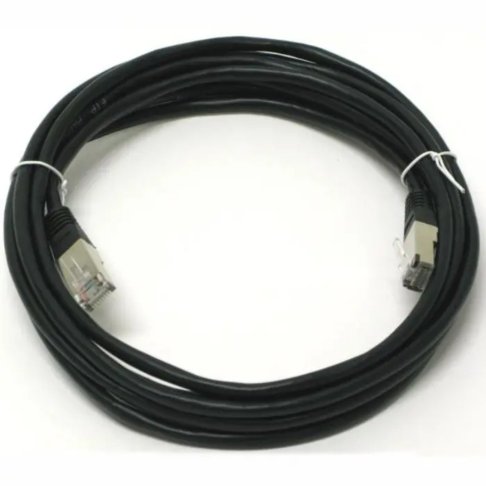 C-10Bkftpoem - Patch Cord Cat6 Blk 10Ft Shield Gigabit 1