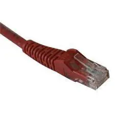 5708 - Patch Cord Cat5e Red 7Ft Snagless Boot 1