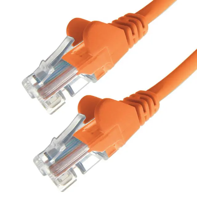 32087 - Patch Cord Cat5e Org 7Ft Snagless Boot 1