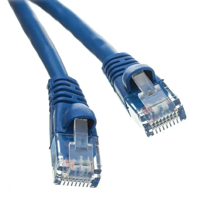 Mutp5e-10Bub - Patch Cord Cat5e Blu 10Ft Snagless Boot 1