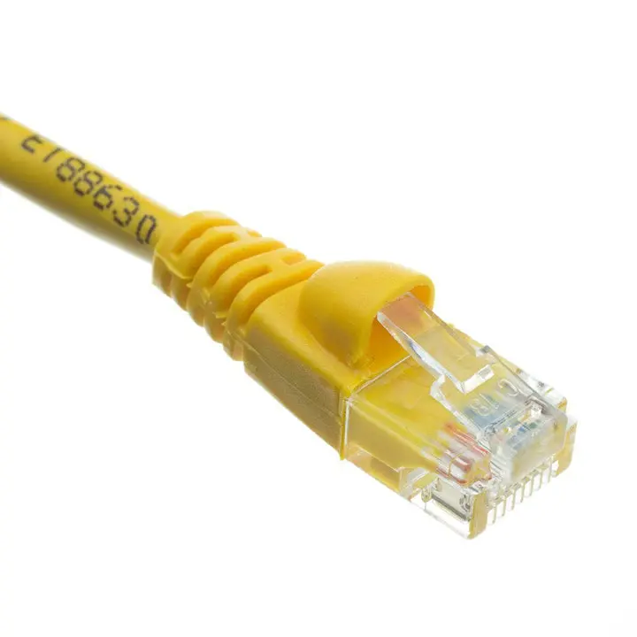 Px6050y - Patch Cord Cross Cat6 Yel 50Ft Snagless Boot 1