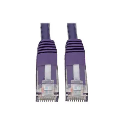 Evnsl28e-0100 - Patch Cord Cat5e Purple 100Ft Boot 1