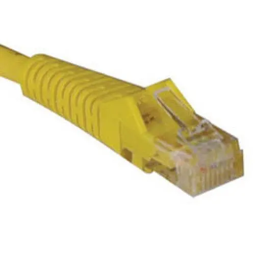 6038 - Patch Cord Cat6 Yel 10Ft Snagless Boot 1