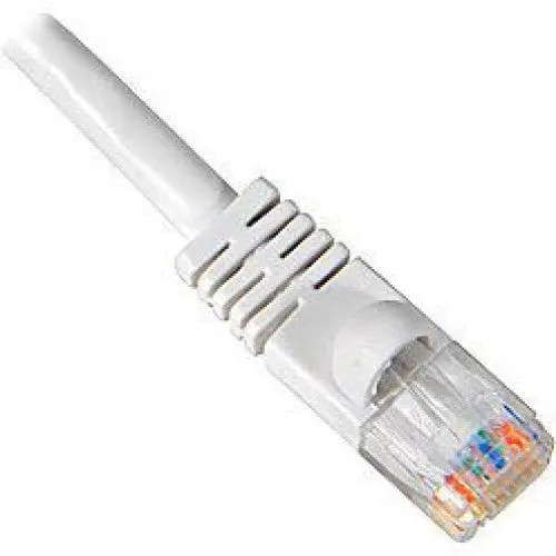 C-100W-Cat6p - Patch Cord Cat6 Wht 100Ft Snagless Boot 1