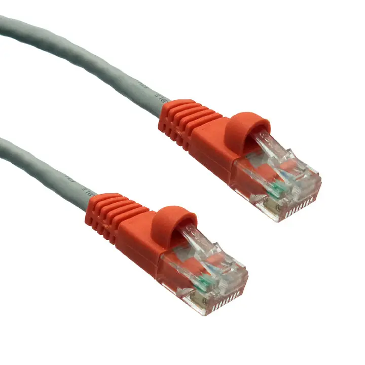 Mutp5ex-15Sb - Patch Cord Cross Cat5e Gry 15Ft Snagless Boot 1