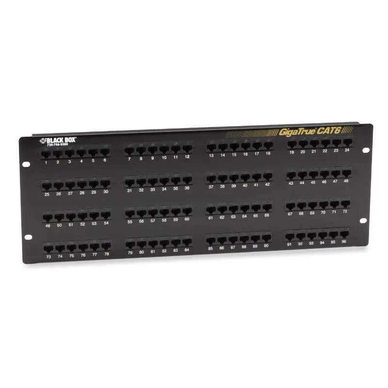 Jpm614a-R7 - Patch Panel 96Port Cat6 4U 19In Blk 1