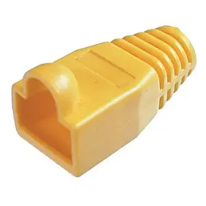Ss-320-A-Y - Boot Strain Relief Rj45 Yellow  (5 Pcs/Pkg) 1