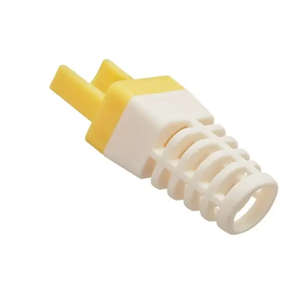 100030Yc - Boot Strain Relief Ex-Rj45 Yel Cat5e/Cat6 (50 Pcs/Pkg) 1