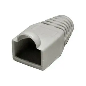 Ss-320-A-Grey - Boot Strain Relief Rj45 Grey  (5 Pcs/Pkg) 1