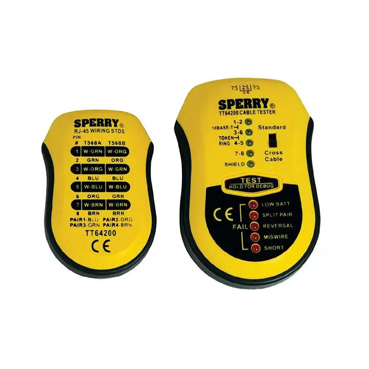 Tt64200 - Cable Tester For Networking Rj45 Utp/Stp 1