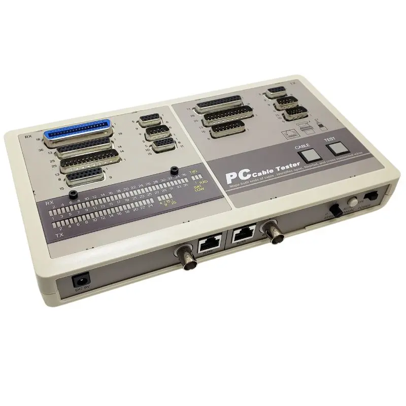 258981 - Pc Cable Tester For Data Netwrk Db Rj45 Bnc Cables 1