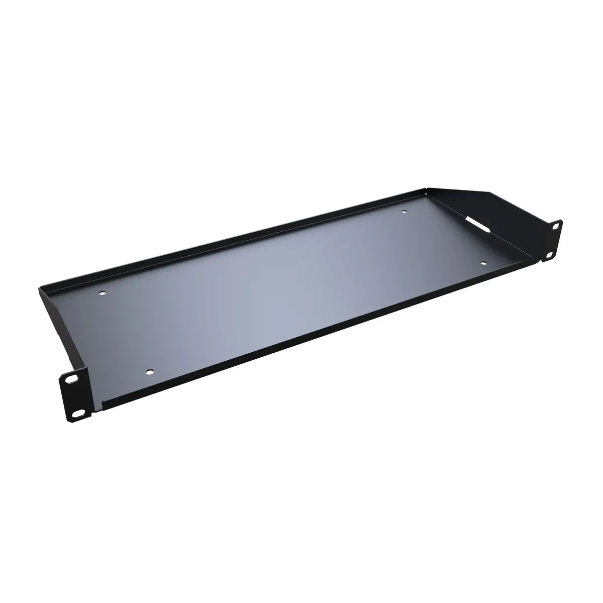 Rasu190107ubk1 - Rackmount Shelf 1U 1.75(H)X7in Depth Un-Vented Universal 1