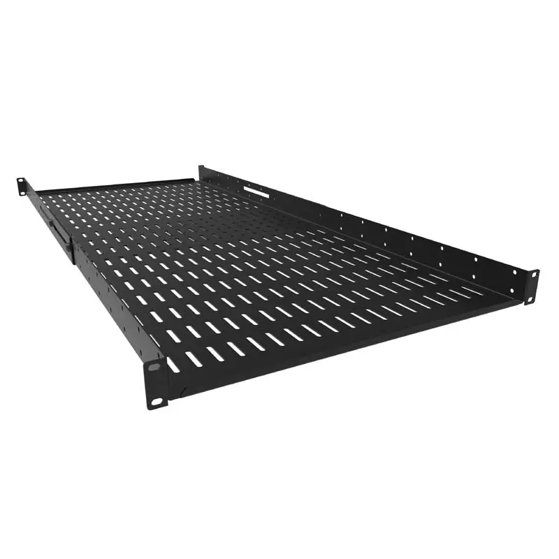 Adsv3642bk - Rackmount Sliding Shelf 1U 1.7(H X36-42In(D) Vented 19In(W) 1