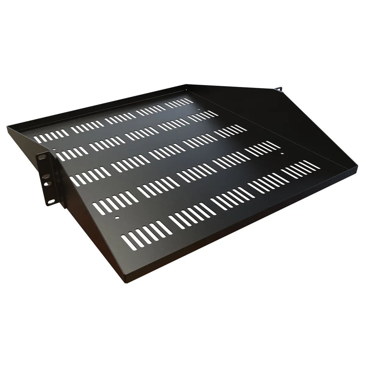 Dndmv1918bk1 - Rack Shelf Centered 2U 3.5(H)X18 In Depth Vented 1