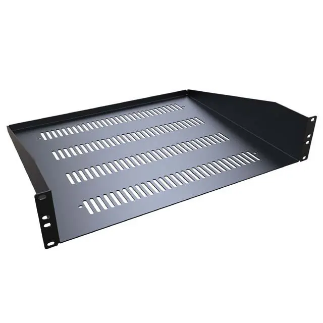 Rasv190315bk1 - Rackmount Shelf 19(W)X15(D)X3.5 (H)In Vented 2U Blk 1