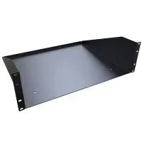 Rasu190515bk1 - Rackmount Shelf 3U 5.25(H)X15in Depth Un-Vented Back Folded Up 1