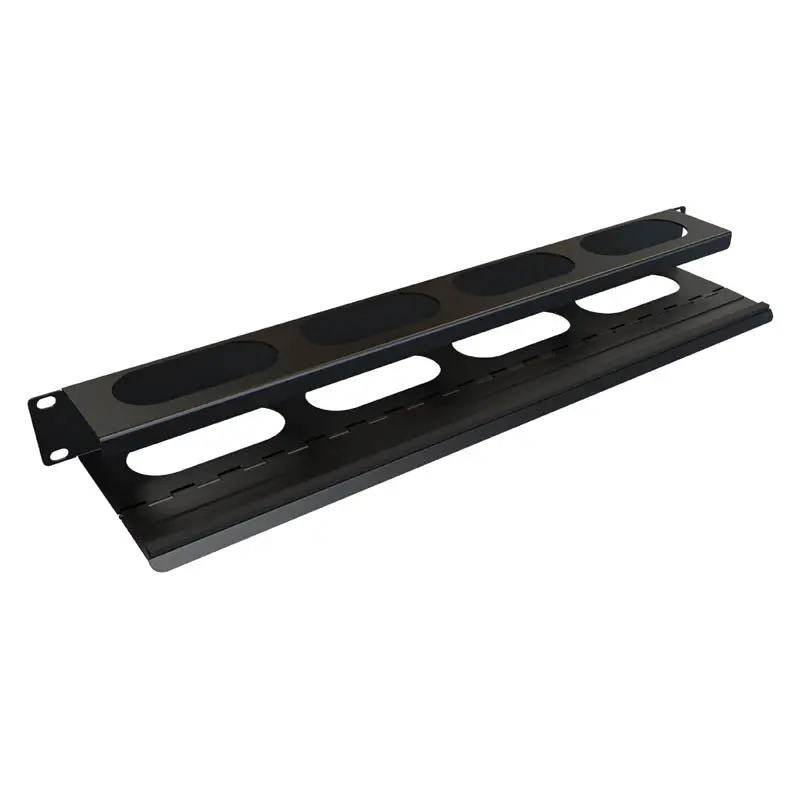 Pcmdd19001bk1 - Cable Organizer 1U Horizontal Hinged 2.5In(D) 19In Rackmount 1